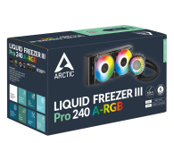 ARCTIC Liquid Freezer III Pro 240 ARGB 2x120mm ACFRE00182A - 1353153 - zdjęcie 6